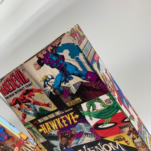 Marvel Comics Letter M Wall Hanging Retro Comics Wooden Wall Decor - Picture 10 of 16
